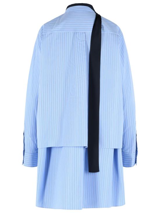 26FW 사카이 숏 원피스 26 08615458 Light Blue - SACAI