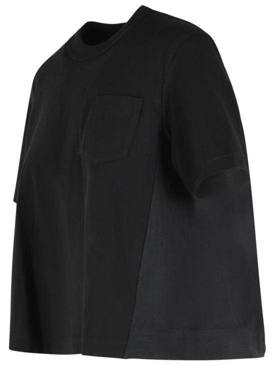 26FW 사카이 반팔 티셔츠 26 08625001 Black - SACAI