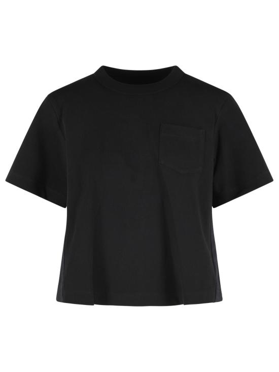 26FW 사카이 반팔 티셔츠 26 08625001 Black