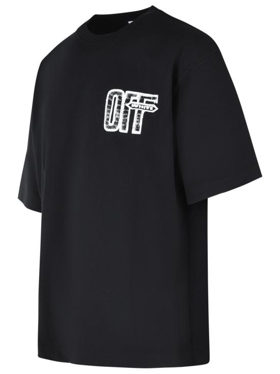 26FW 오프화이트 폴로 티셔츠 44MAA120F26J00Y001 Black - OFF WHITE