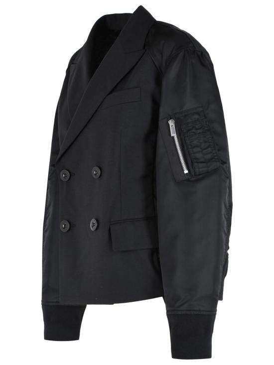 26FW 사카이 수트 자켓 26 08564001 Black - SACAI