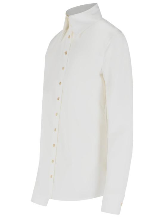 26FW 케이트 아이비 포멀 셔츠 블라우스 2482195168 White - KHAITE