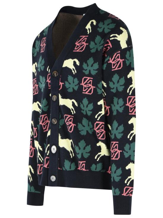 26FW 드롤드무슈 가디건 L CA179 CO147NY Navy - DROLE DE MONSIEUR