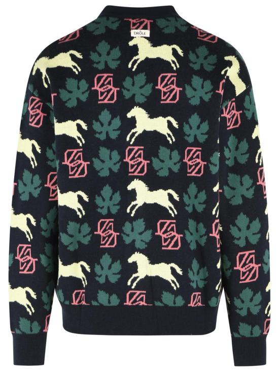 26FW 드롤드무슈 가디건 L CA179 CO147NY Navy - DROLE DE MONSIEUR