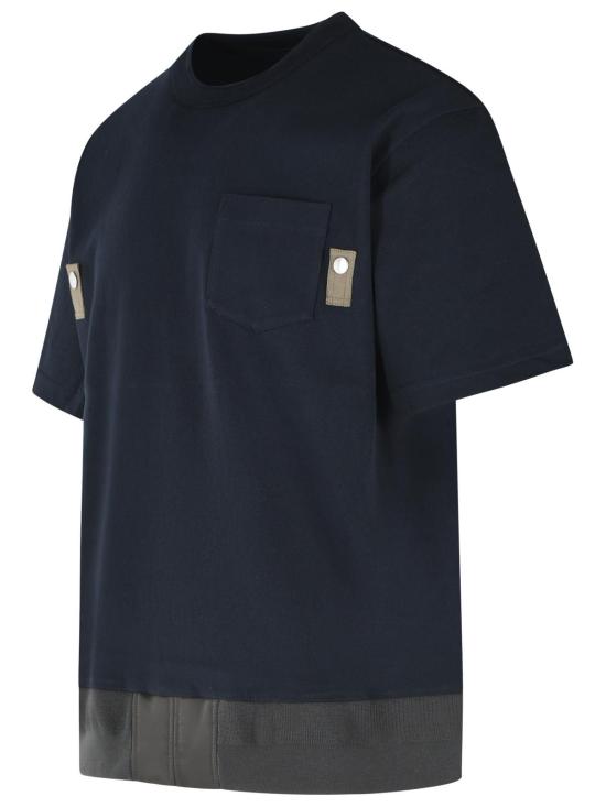 26FW 사카이 폴로 티셔츠 26 04075M233 Navy - SACAI
