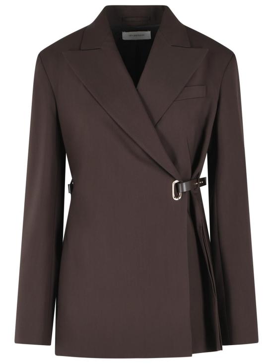 26FW 스포트막스 수트 자켓 2622046011002 Brown