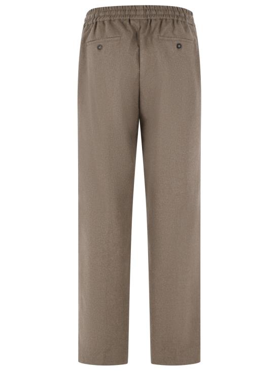 26FW 드롤드무슈 스트레이트 팬츠 L BP191 WV016LBR Brown - DROLE DE MONSIEUR