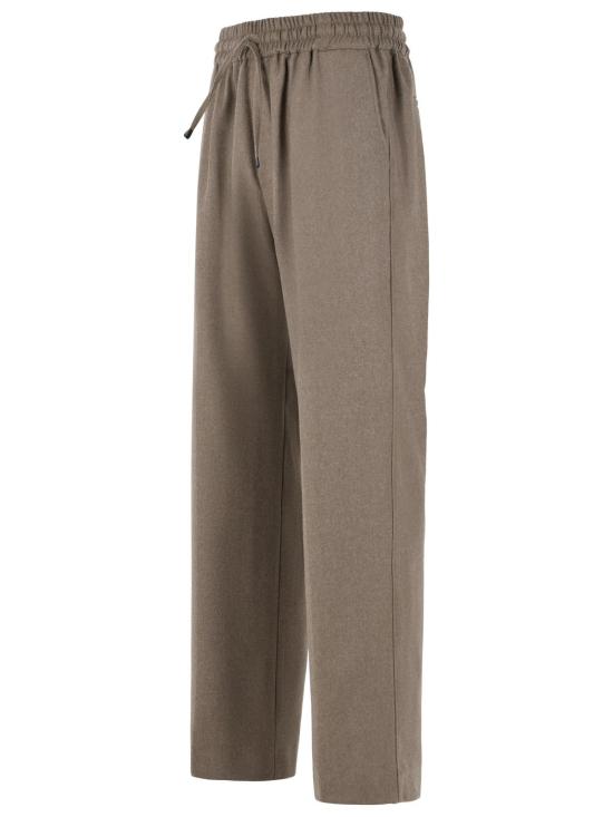 26FW 드롤드무슈 스트레이트 팬츠 L BP191 WV016LBR Brown - DROLE DE MONSIEUR