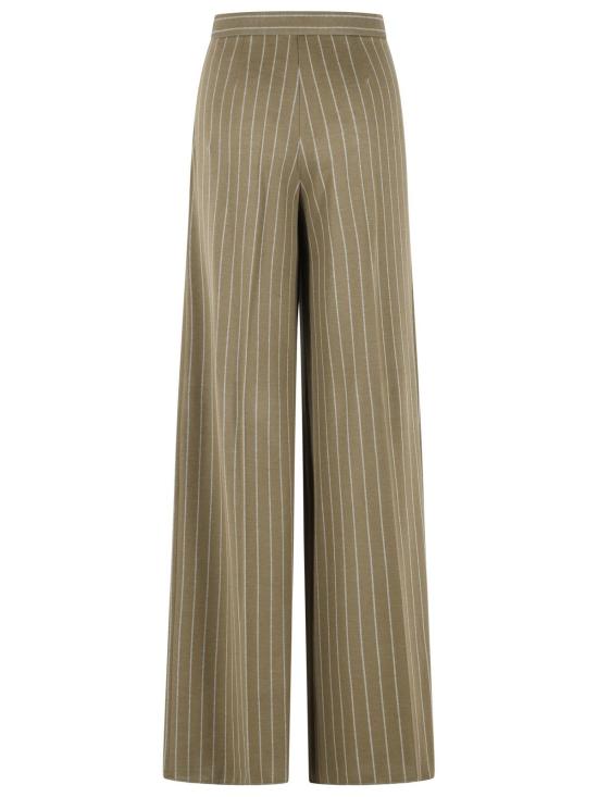 26FW 막스마라 팔라초 팬츠 2621786071001 Green - MAX MARA