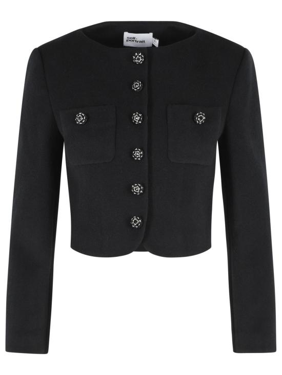 26FW 셀프 포트레이트 자켓 PF26 006J BBLACK
