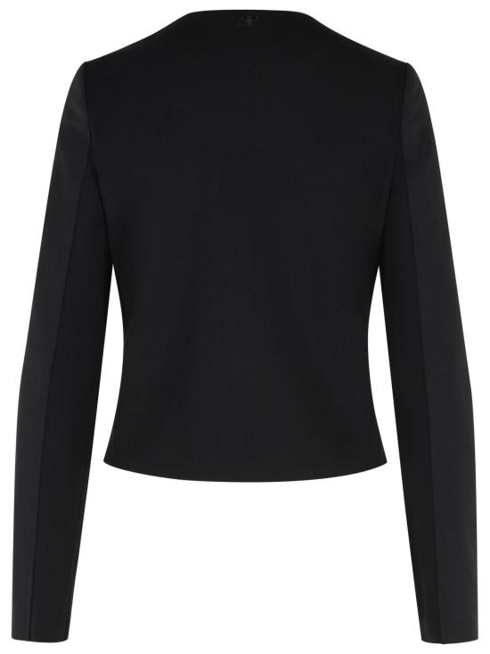 26FW 쿠레쥬 자켓 326CVE163PL01709999 Black - COURREGES