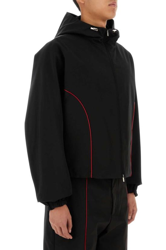  살바토레 페라가모 자켓 페라가모 겉감 폴리에스터 면 재킷 네로 - SALVATORE FERRAGAMO