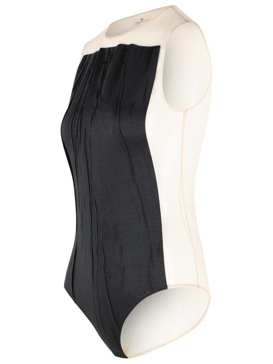 26FW 쿠레쥬 바디수트 티셔츠 424JBD112PL02809999 Black - COURREGES
