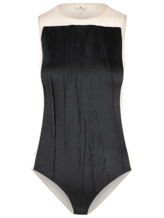 26FW 쿠레쥬 바디수트 티셔츠 424JBD112PL02809999 Black