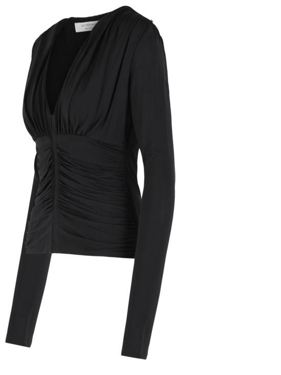 26FW 스포트막스 긴팔 티셔츠 2622946031003 Black - SPORTMAX