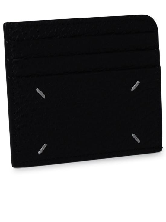 26FW 마르지엘라 스티치 카드 홀더 SA3VX0007 P4455T8013 Black - MAISON MARGIELA