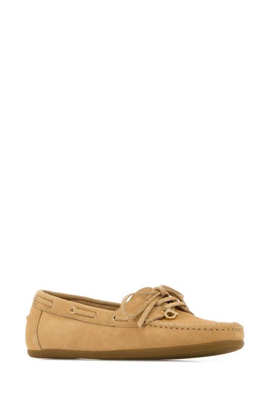  살바토레 페라가모 로퍼 Ferragamo 베이지 스웨이드 플리피 - SALVATORE FERRAGAMO