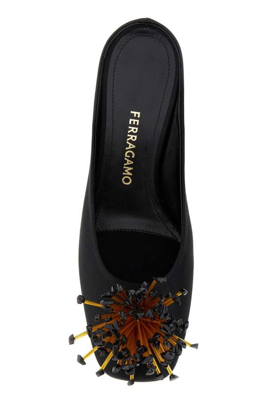  살바토레 페라가모 힐/펌프스 페라가모 하이힐 슈즈 네로비스콧토네로 - SALVATORE FERRAGAMO