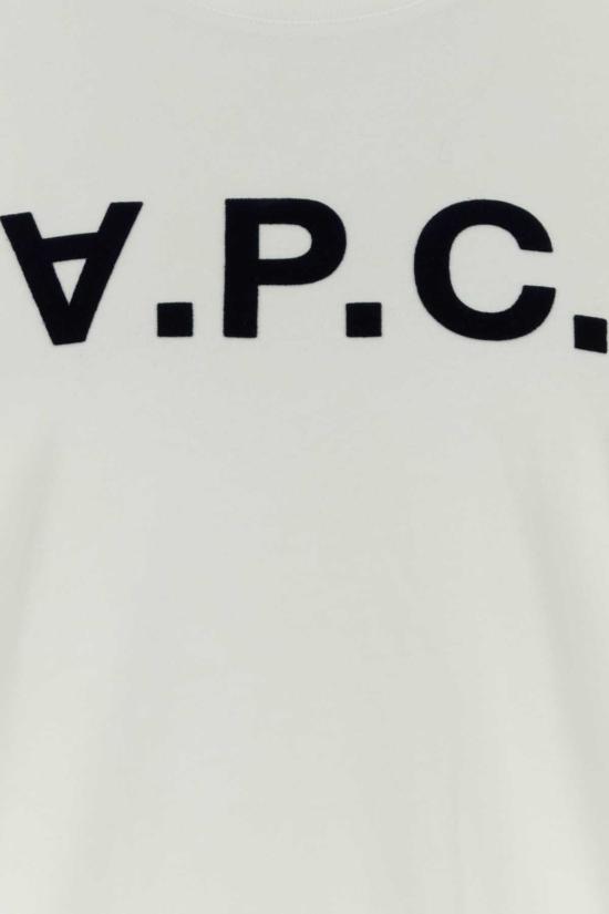  아페쎄 반팔 티셔츠 A.P.C. 아웃테이셔널 코튼 티셔츠 블랜치다크네이비 - A.P.C.