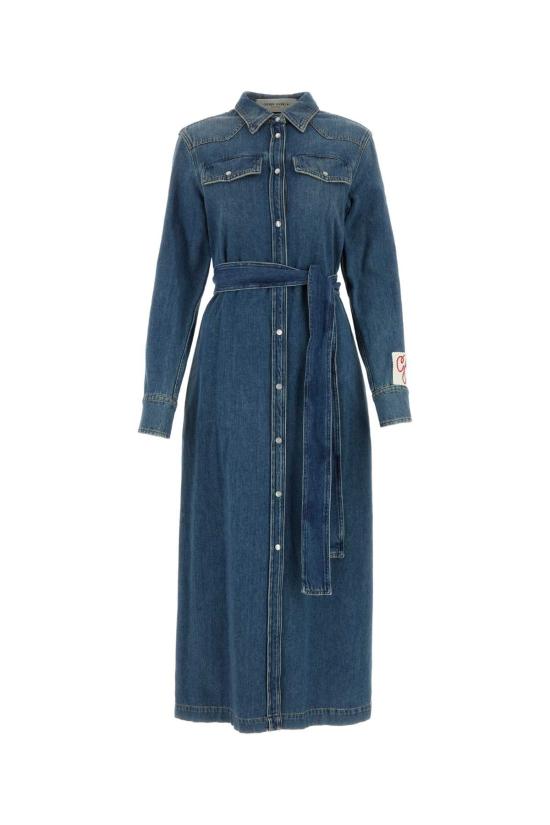 26FW 골든구스 데님 원피스 GWP00714P000624 50100 Light Blue