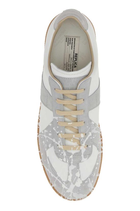  마르지엘라 스니커즈 메종   화이트/오프 화이트 - MAISON MARGIELA