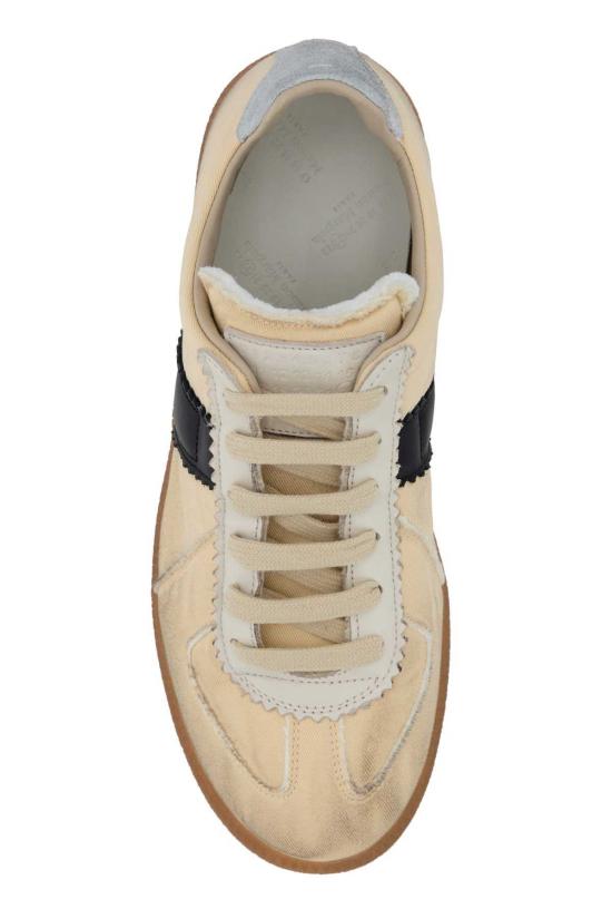  마르지엘라 스니커즈 메종   블랙/옐로우 - MAISON MARGIELA