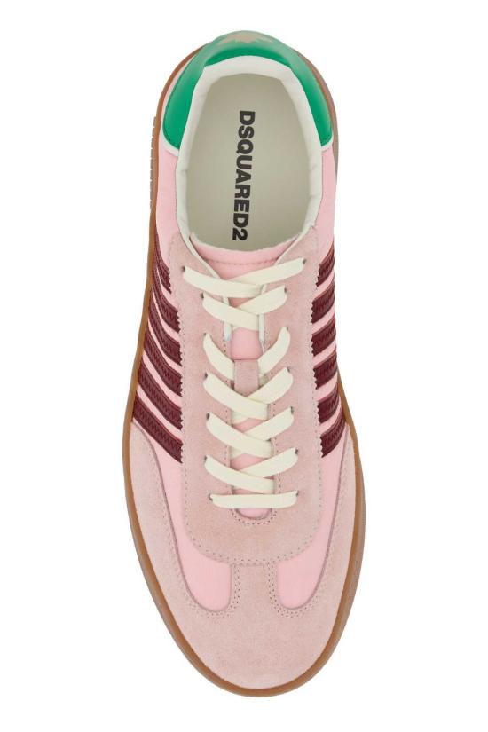  디스퀘어드2 스니커즈 Dsquared2 핑크 나일론 복서  Rosaverde - DSQUARED2