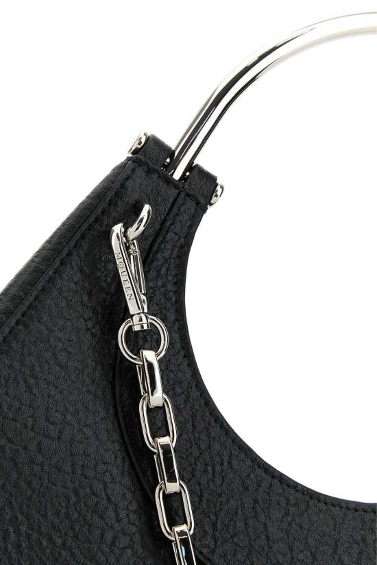 알렉산더 맥퀸 토트백 핸드백 블랙실버 - ALEXANDER MCQUEEN