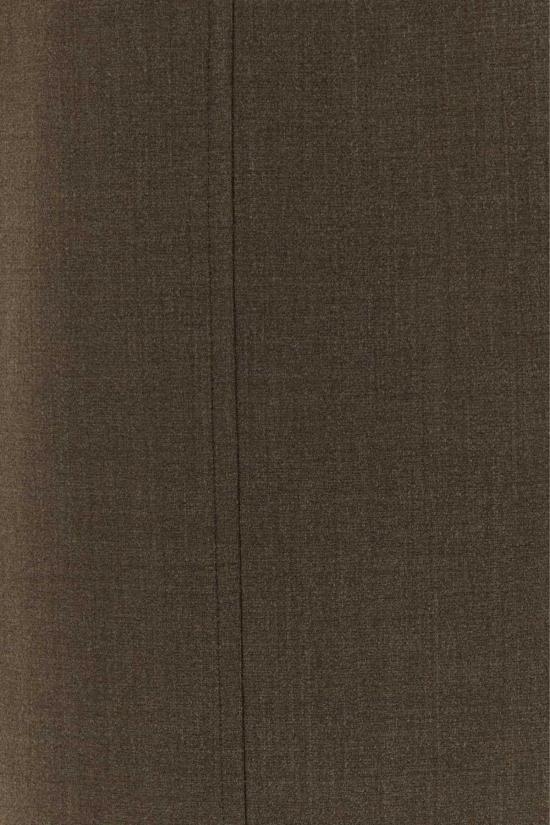 질샌더 롱 스커트 질 샌더 스트레치 울 블렌드  브라운 - JIL SANDER