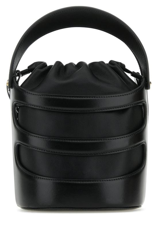 알렉산더 맥퀸 숄더백 LB 비텔로 버킷 백 블랙 - ALEXANDER MCQUEEN