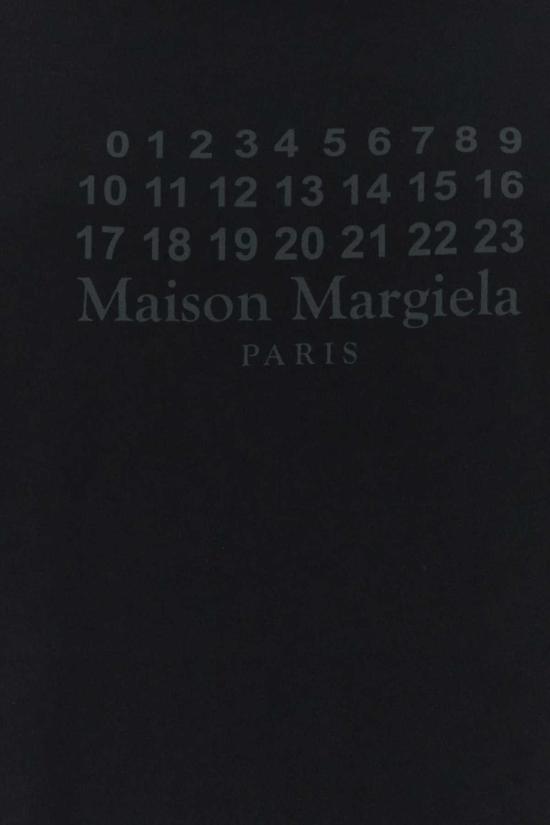  마르지엘라 반팔 티셔츠 메종  아웃테이커 코튼 티셔츠 워시드 블랙 - MAISON MARGIELA