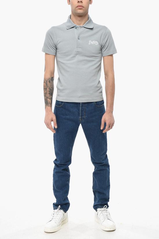  버버리 폴로 티셔츠 8097527157703 C1541 Gray - BURBERRY