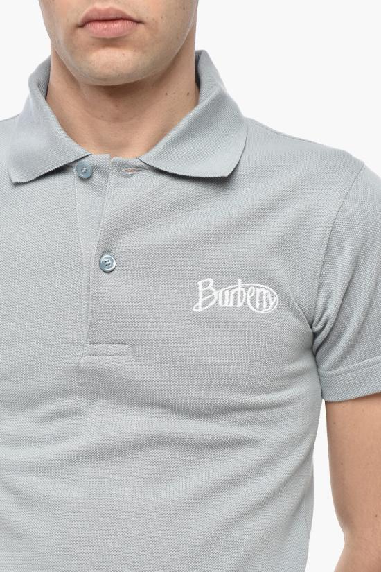  버버리 폴로 티셔츠 8097527157703 C1541 Gray - BURBERRY