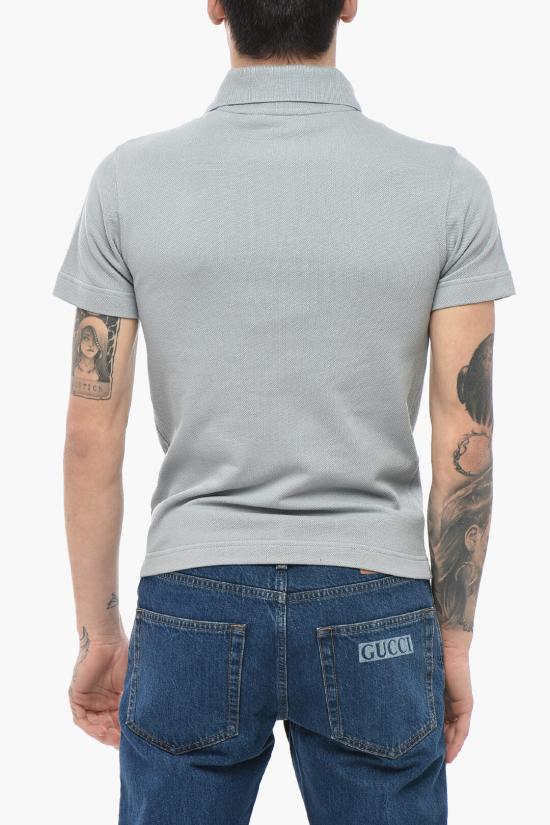  버버리 폴로 티셔츠 8097527157703 C1541 Gray - BURBERRY