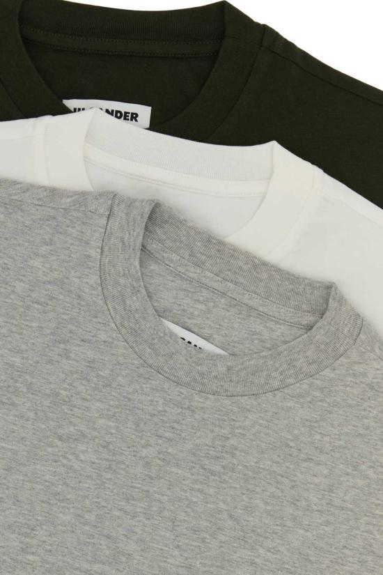  질샌더 반팔 티셔츠 질 샌더 아웃테이셔널 코튼 티셔츠 964 - JIL SANDER