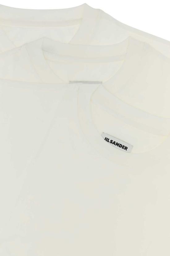  질샌더 반팔 티셔츠 질 샌더 100 아웃테이커: 코튼 티셔츠 - JIL SANDER