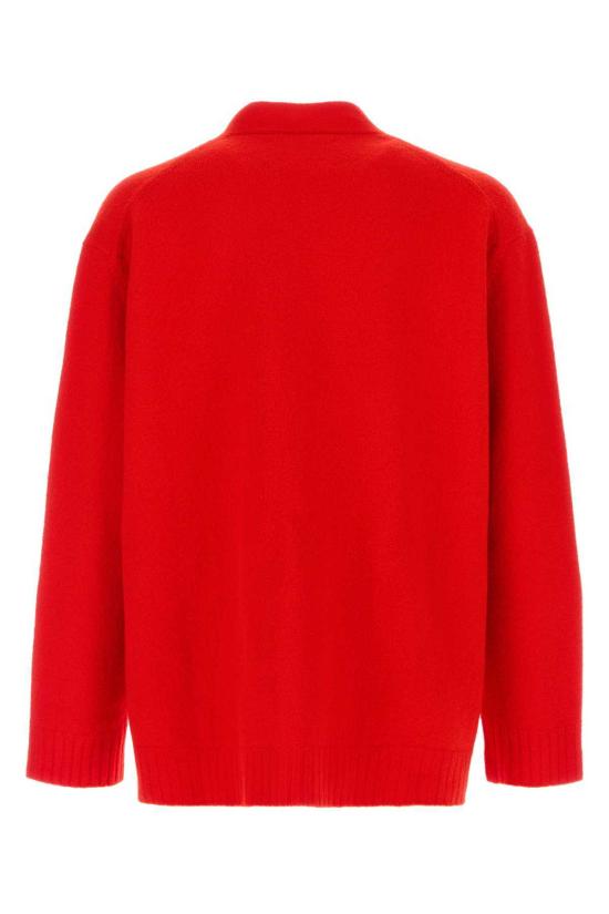 질샌더 스웨터 질 샌더 아우터 울 마글리  레드 - JIL SANDER