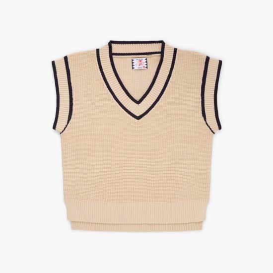  SON OF THE CHEESE 니트 베스트 SC2510 KN01 BEIGE