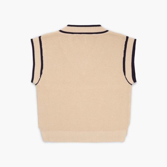  SON OF THE CHEESE 니트 베스트 SC2510 KN01 BEIGE - SON OF THE CHEESE