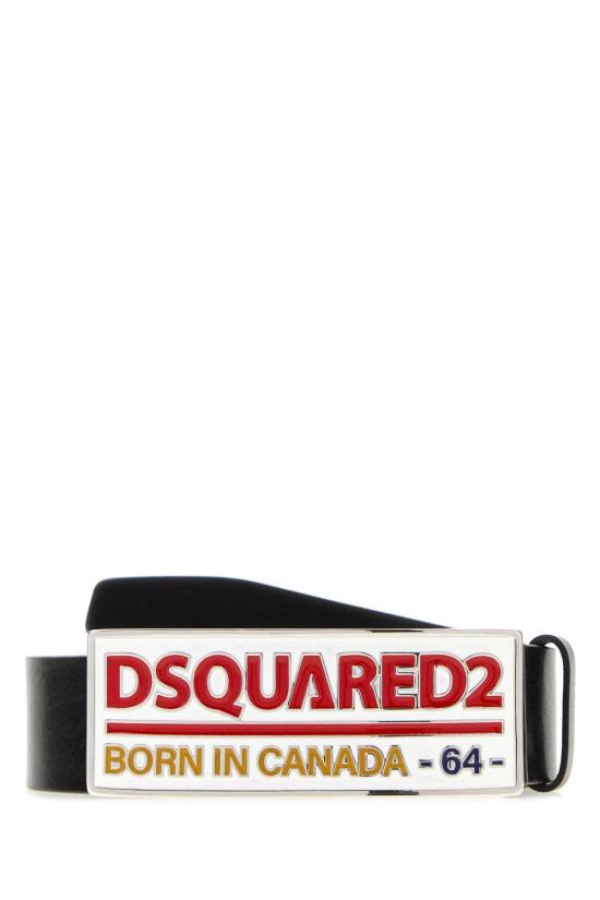  디스퀘어드2 가죽 벨트 Dsquared2 블랙 가죽