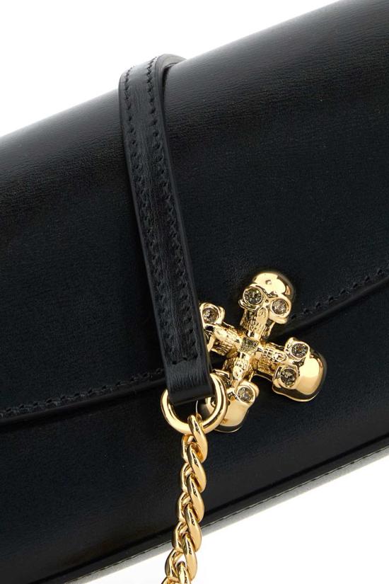  알렉산더 맥퀸 크로스백 블랙골드 크로스바디 백 - ALEXANDER MCQUEEN