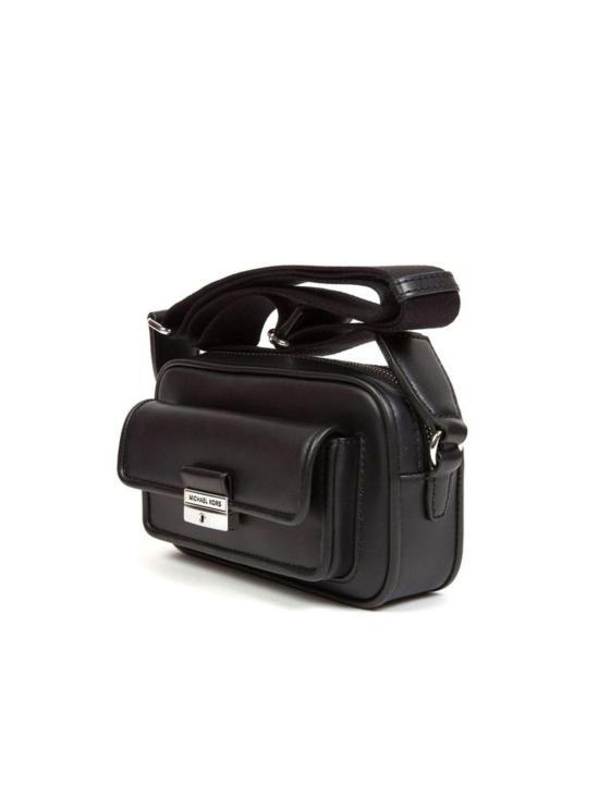  마이클 코어스 크로스백 브래드쇼 엑스트라 스몰 포켓 카메라 크로스바디 백 블랙 - MICHAEL KORS