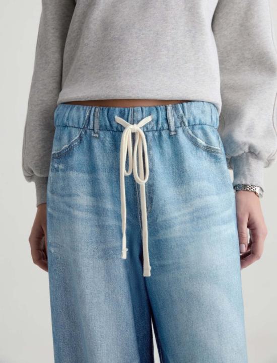  아드리아노 골드슈미드 데님 팬츠 Ag Jeans Stella 스웨트팬츠 - ADRIANO GOLDSCHMIED