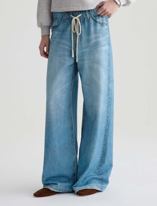  아드리아노 골드슈미드 데님 팬츠 Ag Jeans Stella 스웨트팬츠 - ADRIANO GOLDSCHMIED