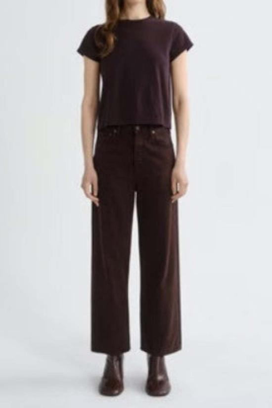  에이골디 데님 팬츠 Agolde Ren Jean 플라이웨이트 청바지 Sloeberry