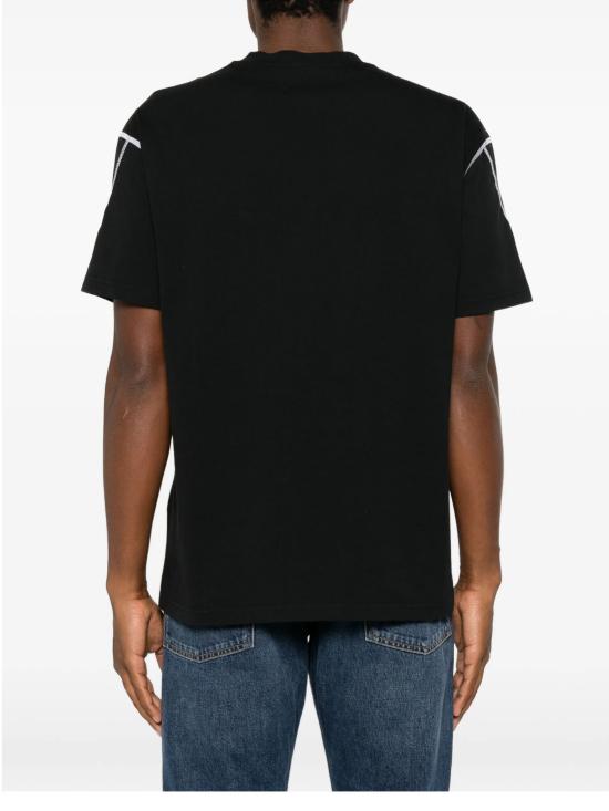 26FW 지방시 반팔 티셔츠 BM71P53YR8 001 BLACK - GIVENCHY