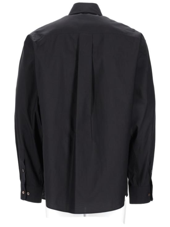 26SS 르메르 긴팔 셔츠 SH1236 LF1500BK998 Black - LEMAIRE