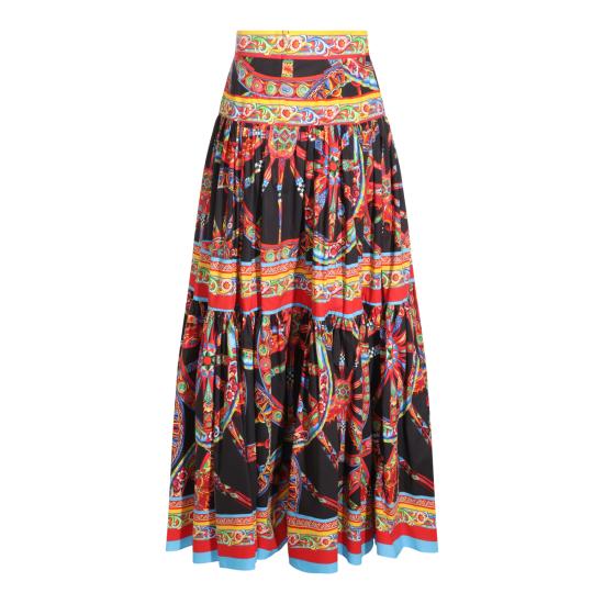 26FW 돌체앤가바나 롱 스커트 F4CELT GDDTFS9000 CARRETTO - DOLCE & GABBANA