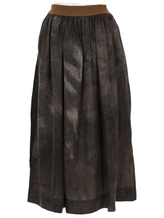 26SS 우마 왕 미디 스커트 UW2005 UW890 Black - UMA WANG