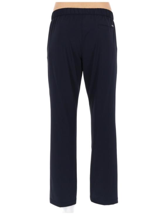  에르노 스트레이트 팬츠 PT000178U 12588S9200 Black - HERNO